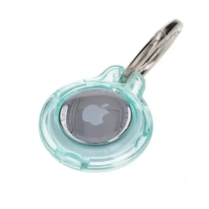 Kup Etui Bizon Case Locator Keychain do Apple AirTag przezroczysto-miętowe - BIZ8 - {ean13} - Sklep Home Screen