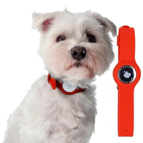 Buy Bizon Case Locator Pets Apple AirTag red - BIZ9 - {ean13} - Home Screen Store Europe