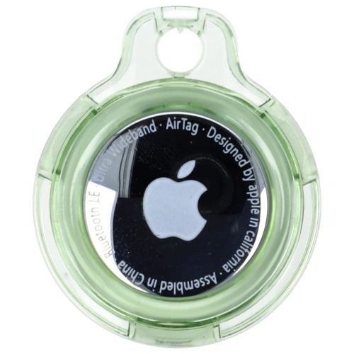 Buy Bizon Case Locator Keychain Apple AirTag clear-green - BIZ12 - {ean13} - Home Screen Store Europe