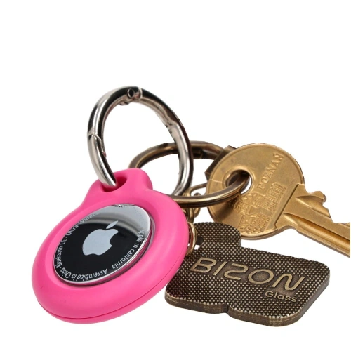 Buy Bizon Case Locator Keychain Apple AirTag pink - BIZ13 - {ean13} - Home Screen Store Europe
