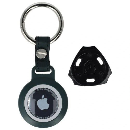 Buy Bizon Case Locator Waterproof Apple AirTag green - BIZ18 - {ean13} - Home Screen Store Europe