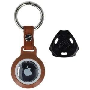 Kup Etui Bizon Case Locator Waterproof do Apple AirTag brązowe - BIZ19 - {ean13} - Sklep Home Screen