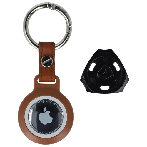 Buy Bizon Case Locator Waterproof Apple AirTag brown - BIZ19 - {ean13} - Home Screen Store Europe