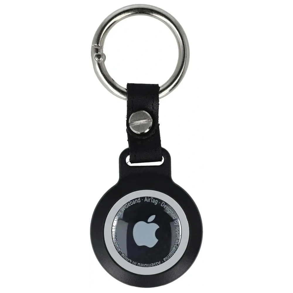 Etui Bizon Case Locator Waterproof do Apple AirTag czarne