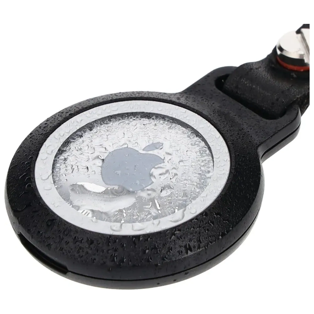 Etui Bizon Case Locator Waterproof do Apple AirTag czarne