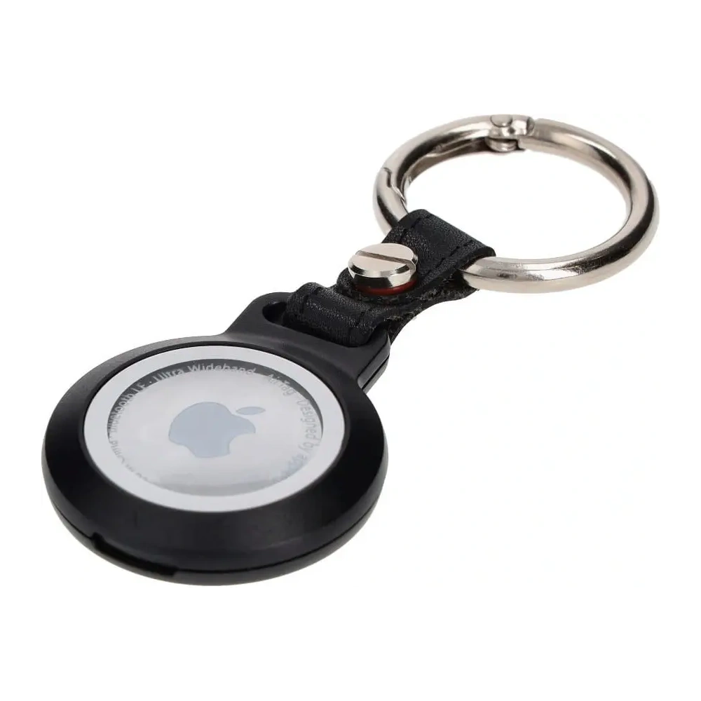 Etui Bizon Case Locator Waterproof do Apple AirTag czarne