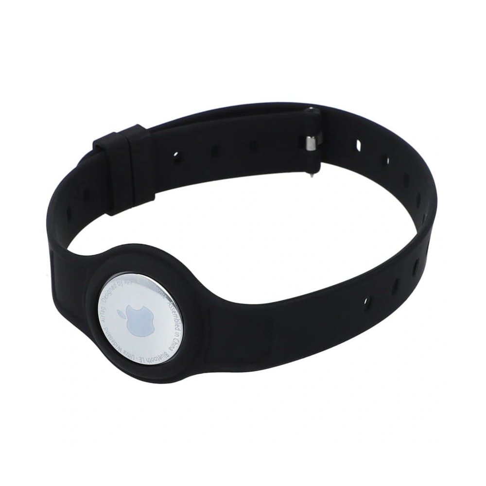 Etui Bizon Case Locator Pets do Apple AirTag czarne