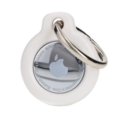 Buy Bizon Case Locator Keychain Apple AirTag white - BIZ27 - {ean13} - Home Screen Store Europe