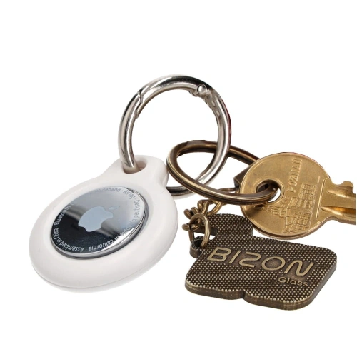 Buy Bizon Case Locator Keychain Apple AirTag white - BIZ27 - {ean13} - Home Screen Store Europe