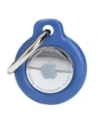 Etui Bizon Case Locator Keychain do Apple AirTag niebieskie