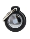 Etui Bizon Case Locator Keychain do Apple AirTag czarne