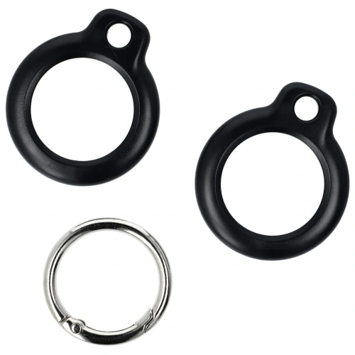 Buy Bizon Case Locator Keychain Apple AirTag black - BIZ30 - {ean13} - Home Screen Store Europe