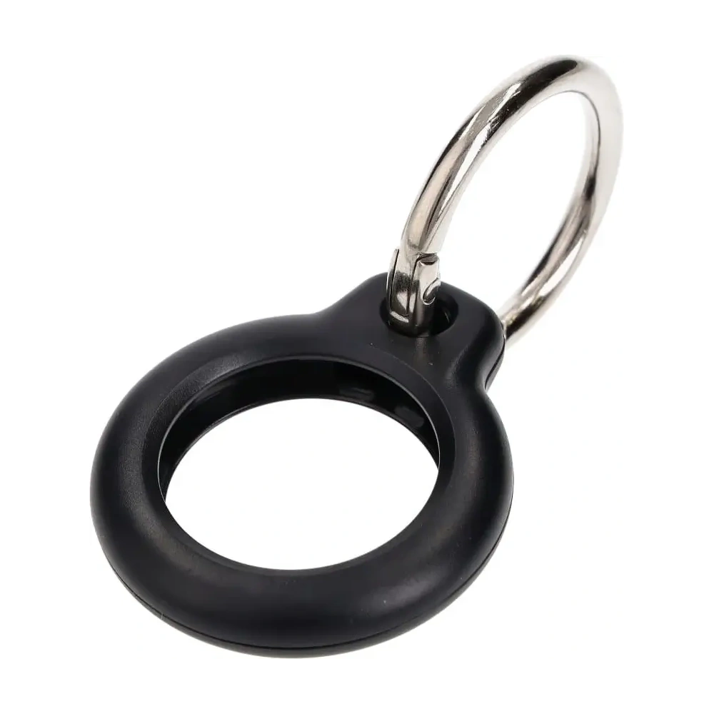 Etui Bizon Case Locator Keychain do Apple AirTag czarne