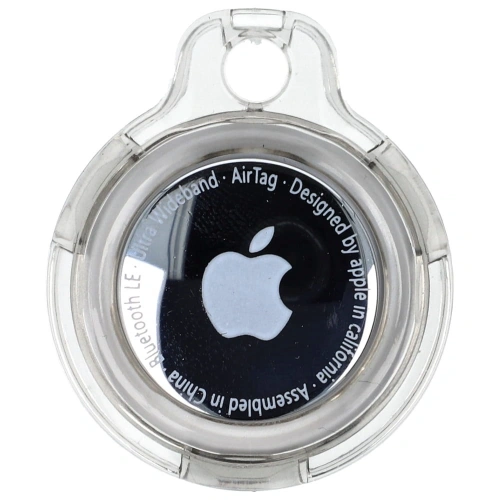Kup Etui Bizon Case Locator Keychain do Apple AirTag przezroczysto-czarne - BIZ31 - {ean13} - Sklep Home Screen