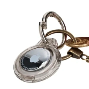 Kup Etui Bizon Case Locator Keychain do Apple AirTag przezroczysto-czarne - BIZ31 - {ean13} - Sklep Home Screen