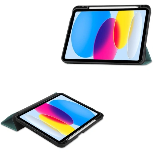 Kup Etui Bizon Case Tab Lizard do Apple iPad 10 10.9 2022 tmavě zelené - BIZ32 - {ean13} - Sklep Home Screen