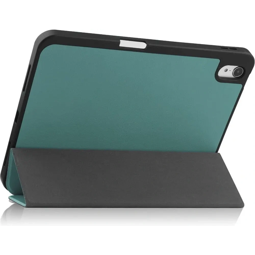 Etui Bizon Case Tab Lizard do Apple iPad 10 10.9 2022 ciemnozielone
