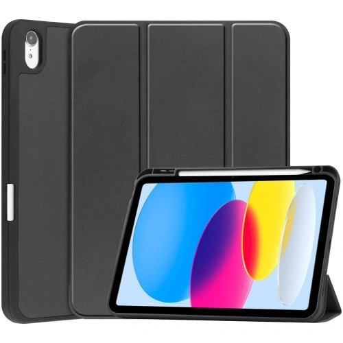 Kup Etui Bizon Case Tab Lizard do Apple iPad 10 10.9 2022 czarne - BIZ35 - {ean13} - Sklep Home Screen
