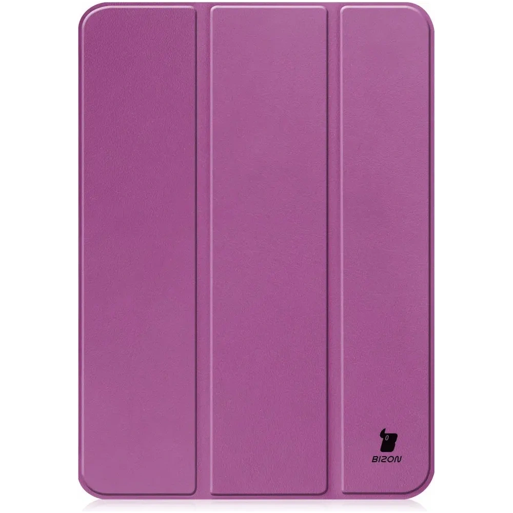 Etui Bizon Case Tab Croc do Apple iPad 10 10.9 2022 ciemnofioletowe