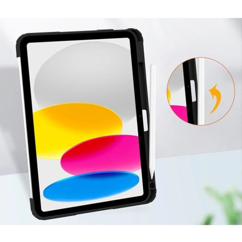 Kup Etui Bizon Case Tab Clear Matt do Apple iPad 10 10.9 2022 černé - BIZ37 - {ean13} - Sklep Home Screen