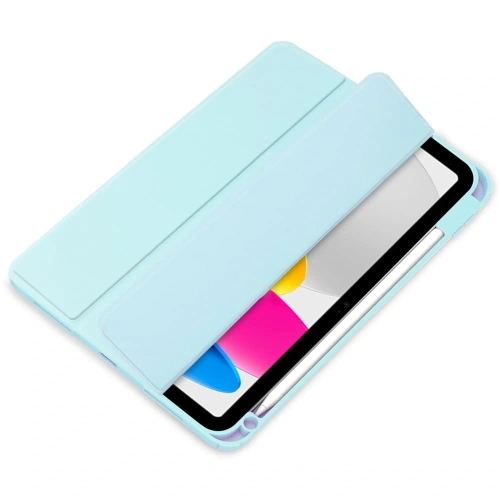 Kup Etui Bizon Case Tab Clear Matt do Apple iPad 10 10.9 2022 błękitne - BIZ38 - {ean13} - Sklep Home Screen
