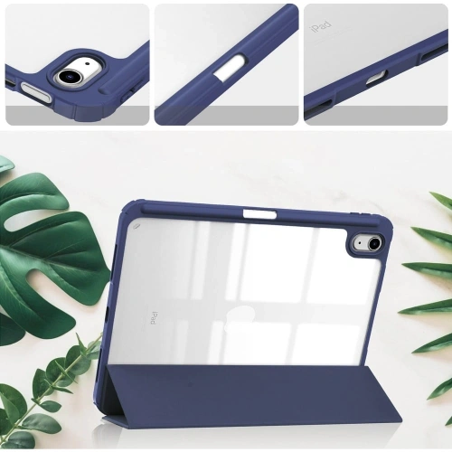 Kup Etui Bizon Case Tab Clear Matt do Apple iPad 10 10.9 2022 tmavě modré - BIZ39 - {ean13} - Sklep Home Screen