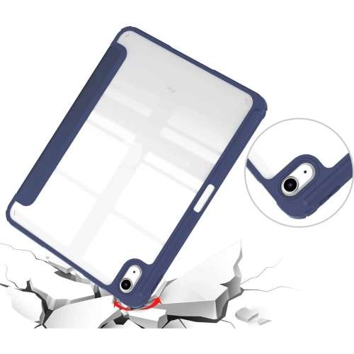 Kup Etui Bizon Case Tab Clear Matt do Apple iPad 10 10.9 2022 tmavě modré - BIZ39 - {ean13} - Sklep Home Screen