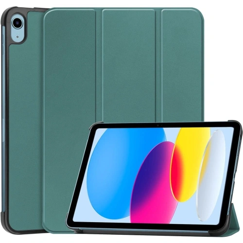 Kup Bizon Case Tab Croc Apple iPad 10 10.9 2022 dunkelgrün - BIZ40 - {ean13} - Sklep Home Screen