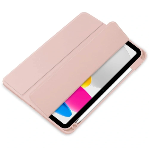 Kup Etui Bizon Case Tab Clear Matt do Apple iPad 10 10.9 2022 różowozłote - BIZ41 - {ean13} - Sklep Home Screen