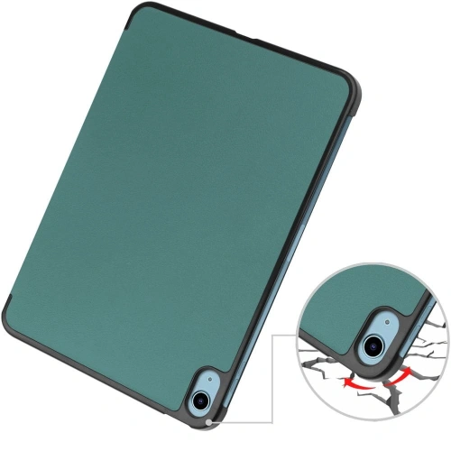 Kup Etui Bizon Case Tab Croc do Apple iPad 10 10.9 2022 tmavě zelené - BIZ40 - {ean13} - Sklep Home Screen