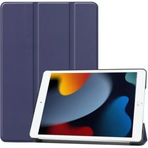 Kup Bizon Case Tab Croc Apple iPad 9/8/7 10.2 2021/2020/2019 albastru închis - BIZ42 - {ean13} - Sklep Home Screen