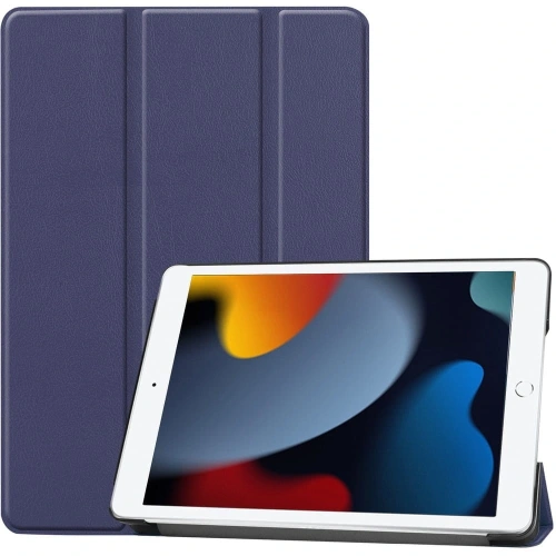 Kup Bizon Case Tab Croc Apple iPad 9/8/7 10.2 2021/2020/2019 albastru închis - BIZ42 - {ean13} - Sklep Home Screen