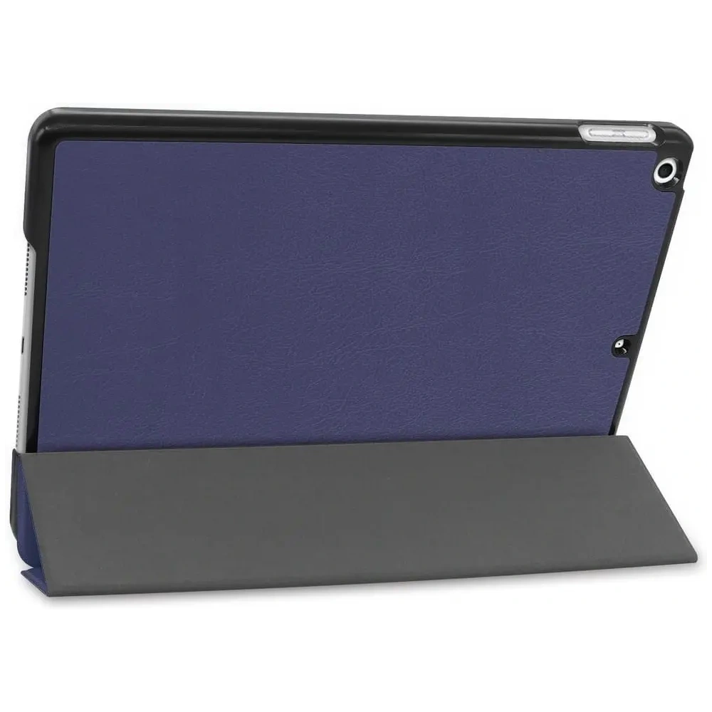 Etui Bizon Case Tab Croc do Apple iPad 9/8/7 10.2 2021/2020/2019 granatowe