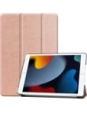 Bizon Case Tab Croc Apple iPad 9/8/7 10.2 2021/2020/2019 rózsaarany