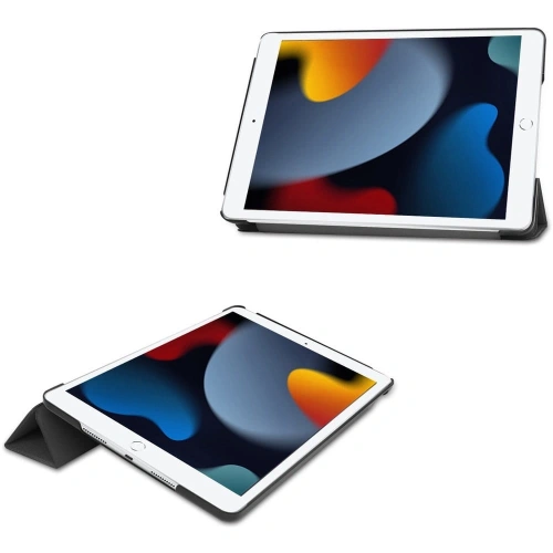 Kup Bizon Case Tab Croc Apple iPad 9/8/7 10.2 2021/2020/2019 fekete - BIZ44 - {ean13} - Sklep Home Screen