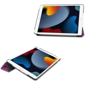 Kup Bizon Case Tab Croc Apple iPad 9/8/7 10.2 2021/2020/2019 violet închis - BIZ45 - {ean13} - Sklep Home Screen