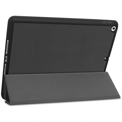 Kup Bizon Case Tab Lizard Apple iPad 9/8/7 10.2 2021/2020/2019 negru - BIZ46 - {ean13} - Sklep Home Screen