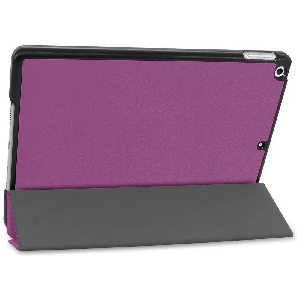 Etui Bizon Case Tab Croc do Apple iPad 9/8/7 10.2 2021/2020/2019 ciemnofioletowe