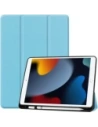 Bizon Case Tab Lizard Apple iPad 9/8/7 10.2 2021/2020/2019 albastru