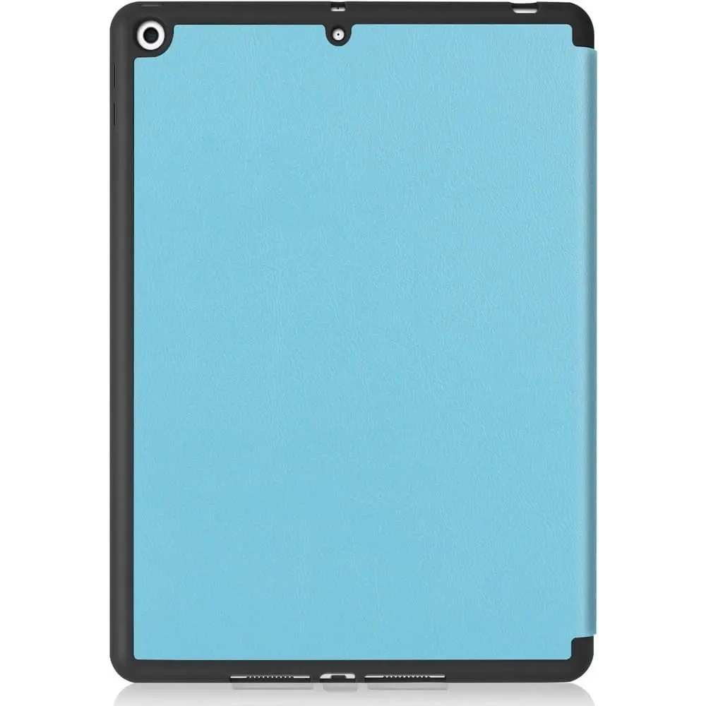 Etui Bizon Case Tab Lizard do Apple iPad 9/8/7 10.2 2021/2020/2019 błękitne