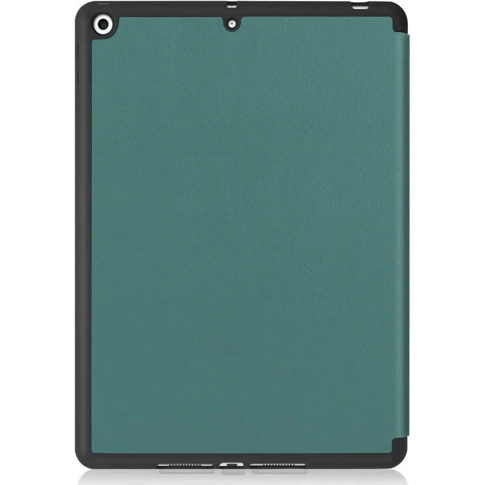 Etui Bizon Case Tab Lizard do Apple iPad 9/8/7 10.2 2021/2020/2019 ciemnozielone
