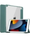 Carcasă Bizon Tab Clear Matt Apple iPad 9/8/7 10.2 2021/2020/2019 verde închis