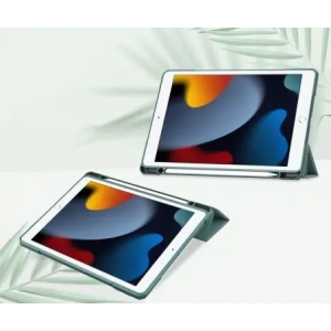 Kup Etui Bizon Case Tab Clear Matt do Apple iPad 9/8/7 10.2 2021/2020/2019 ciemnozielone - BIZ49 - {ean13} - Sklep Home Screen