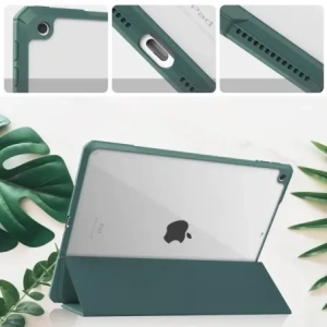 Kup Etui Bizon Case Tab Clear Matt do Apple iPad 9/8/7 10.2 2021/2020/2019 ciemnozielone - BIZ49 - {ean13} - Sklep Home Screen
