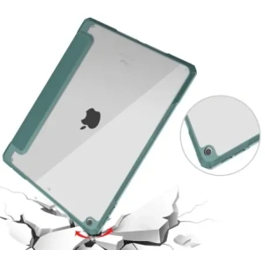 Kup Etui Bizon Case Tab Clear Matt do Apple iPad 9/8/7 10.2 2021/2020/2019 ciemnozielone - BIZ49 - {ean13} - Sklep Home Screen