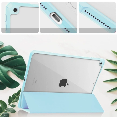 Kup Caz Bizon Tab Clar Matt Apple iPad 9/8/7 10.2 2021/2020/2019 albastru - BIZ50 - {ean13} - Sklep Home Screen