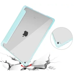 Kup Etui Bizon Case Tab Clear Matt do Apple iPad 9/8/7 10.2 2021/2020/2019 błękitne - BIZ50 - {ean13} - Sklep Home Screen