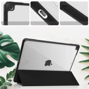 Kup Etui Bizon Case Tab Clear Matt do Apple iPad 9/8/7 10.2 2021/2020/2019 czarne - BIZ51 - {ean13} - Sklep Home Screen