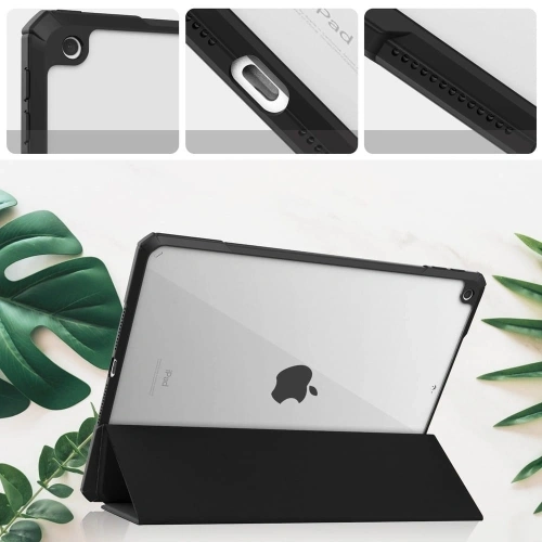 Kup Bizon Case Tab Clear Matt Apple iPad 9/8/7 10.2 2021/2020/2019 fekete - BIZ51 - {ean13} - Sklep Home Screen