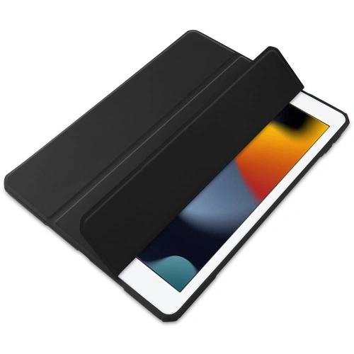 Kup Caz Bizon Tab Clear Matt Apple iPad 9/8/7 10.2 2021/2020/2019 negru - BIZ51 - {ean13} - Sklep Home Screen